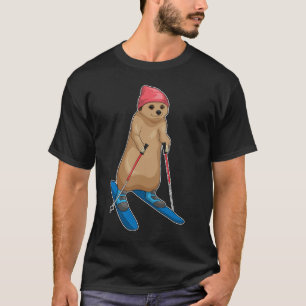 Camiseta Meerkat Skier Ski