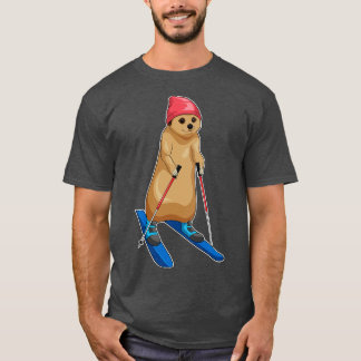 Camiseta Meerkat Skier Ski