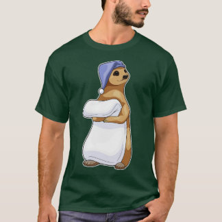 Camiseta Meerkat Sleeping Nightcap