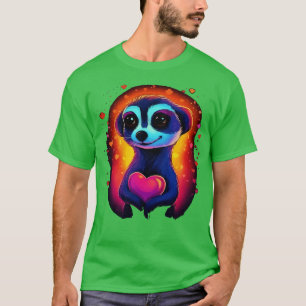 Camiseta Meerkat Valentine Day