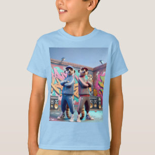 Camiseta Meerkats em trajes