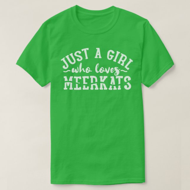 Camiseta Meerkats Meerkat Lover (Frente do Design)
