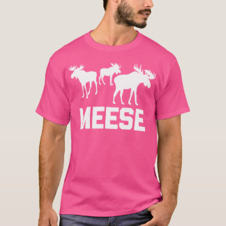 Camiseta Meese Engraçado Dizendo Sarcástico Legal Caçando M