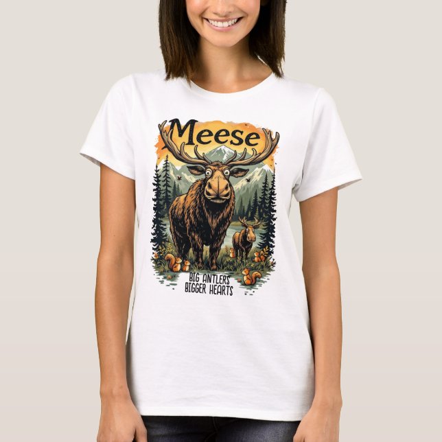 Camiseta Meese na selva (Frente)