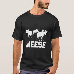 Camiseta Meese T-Shirt Engraçado Dizendo Sarcástico Legal D
