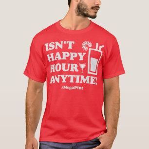 Camiseta Meg a PintEngraçado Não É Hora Feliz A Qualquer Ho