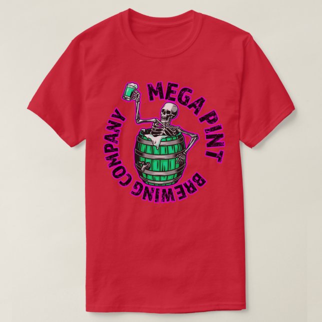 Camiseta Mega Pint Brewing 2 (Frente do Design)