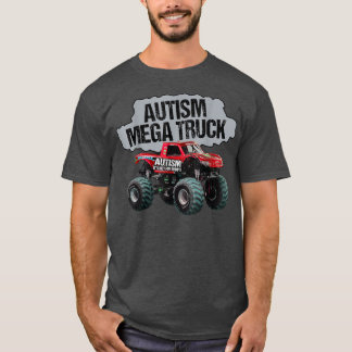 Camiseta Mega Truck Shirt Autism Mega Truck1855