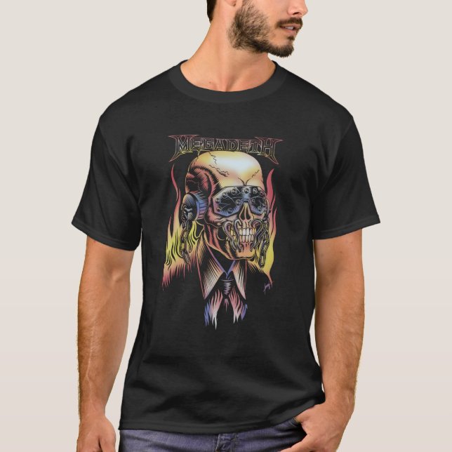 Camiseta Megadeth Â€"Vic Flaming (Frente)