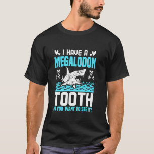 Camiseta Megalodon Research Team Megalodon Teeth Megalodon