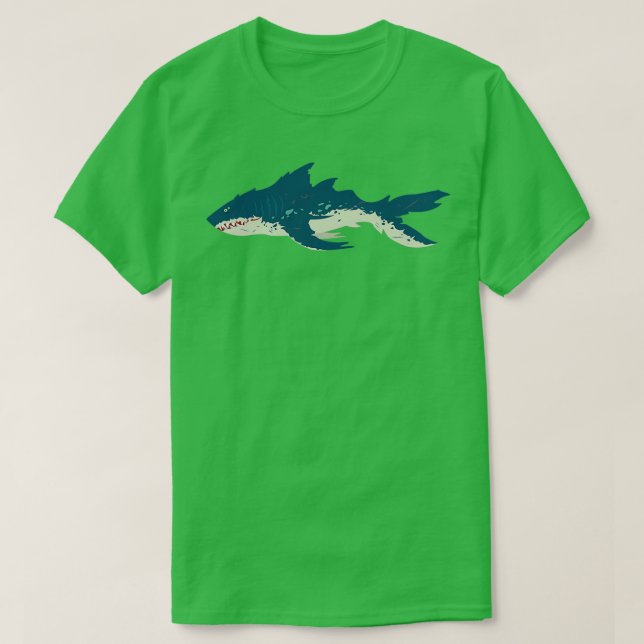 Camiseta Megalodon Sea of Thieves (Frente do Design)