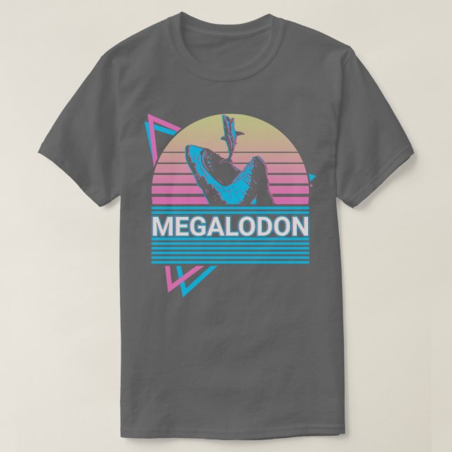 Camiseta Megalodon Shark (Frente do Design)