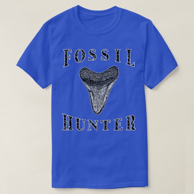 Camiseta Megalodon Tooth Sharks Tooth Fossil Hunter Paleont (Frente do Design)