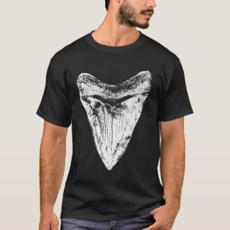 Camiseta Megalodon Tubarão-Dente-Meg-Tubarões-Meg Fóssil