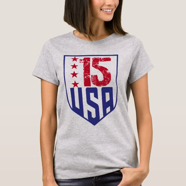 Camiseta Megan Rapinoe T-Shirt, USWNT Player,Comparar Perso (Frente)