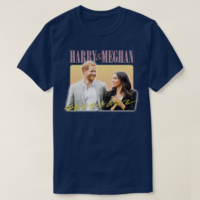 Camiseta Meghan Retro Aestético (Frente do Design)