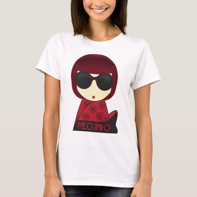 Camiseta MEGUMI•O t-shirt das mulheres de O (Frente)