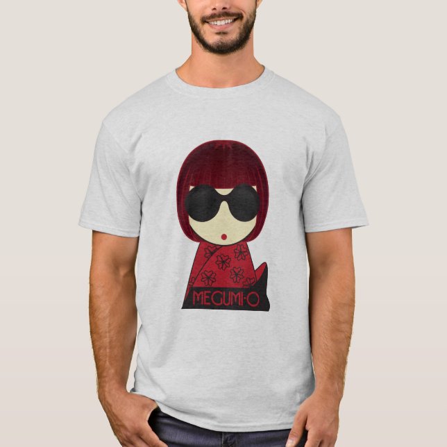 Camiseta MEGUMI•T-shirt dos homens de O (Frente)