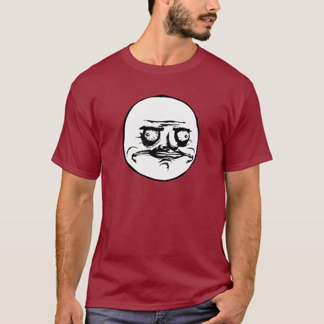 Camiseta Megusta Meme enfrenta (do reddit, 9gag, 4chan) (Frente)