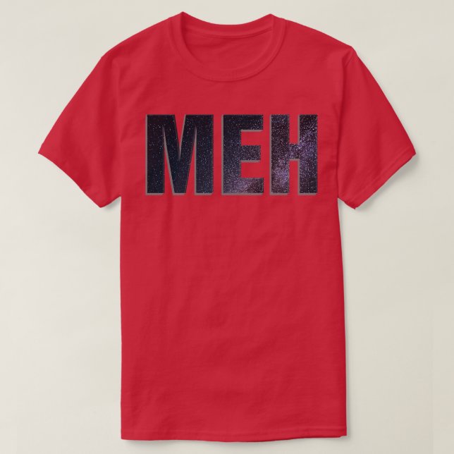 CAMISETA MEH (Frente do Design)