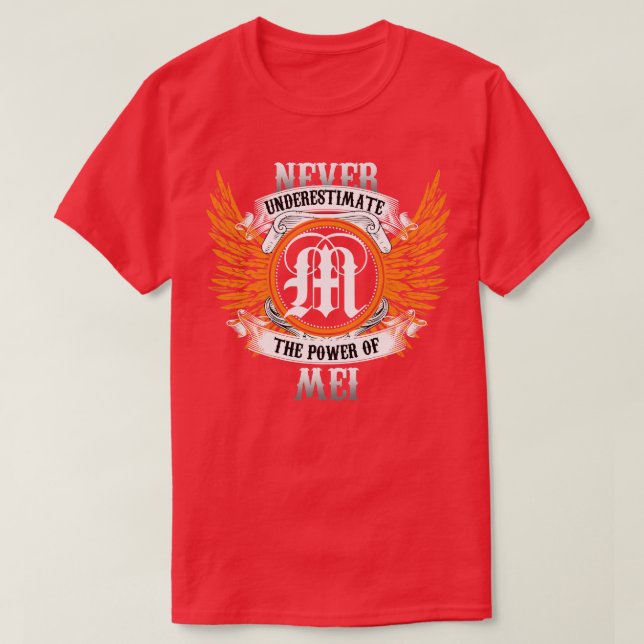 Camiseta Mei Name Shirt Nunca Subestima O Poder De Mim (Frente do Design)