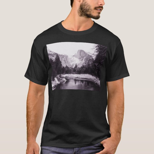 Camiseta Meia abóbada, parque nacional de Yosemite (Frente)