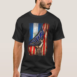 Camiseta Meia-Americana Meia-Nicarágua Maneira Nicarágua