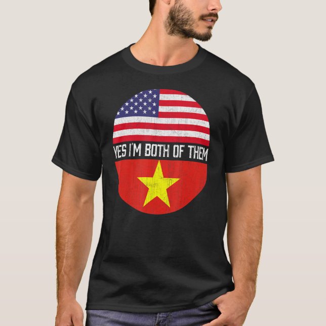 Camiseta Meia-Americana Semelhante à Família Heri de Bandei (Frente)