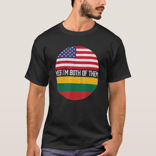 Camiseta Meia-Americana Semelhante À Heri Da Família De Ban (Frente)