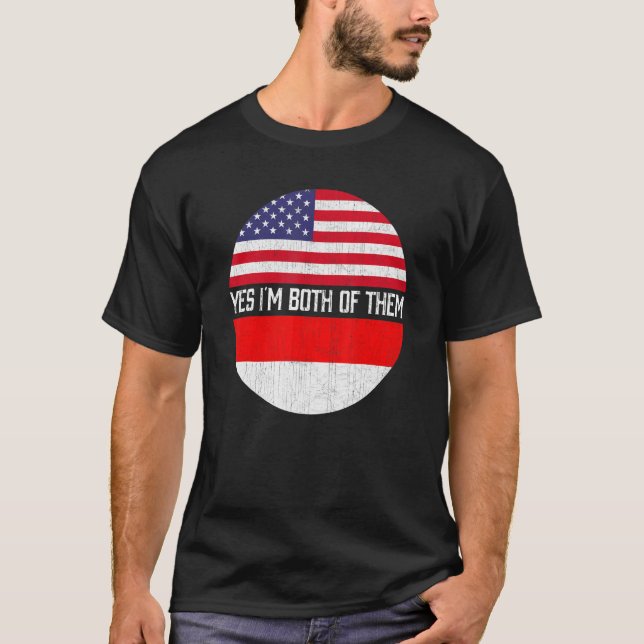 Camiseta Meia-Americana Semelhante à Heri da Família de Ban (Frente)
