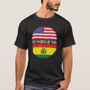 Camiseta Meia-Americana Semestre Boliviana - Família Herita