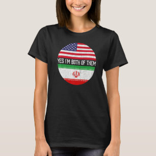 Camiseta Meia-Americana Semestre de Heritag, Família Irania