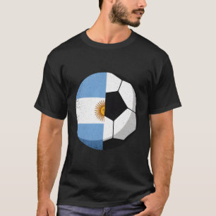 Camiseta Meia Argentina Bandeira Meia Futebol de Futebol