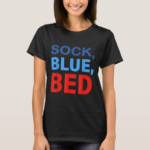 Camiseta Meia Azul Cama Ditoza Frase Citação Homens Mulhere