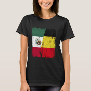Camiseta Meia Bandeira México Bélgica Mexicana Bel