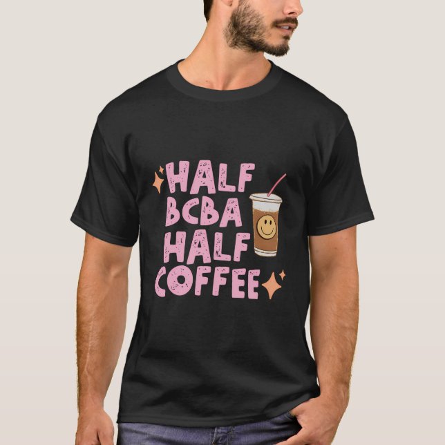 Camiseta Meia Bcba - Conselho Engraçado De Café Certified B (Frente)