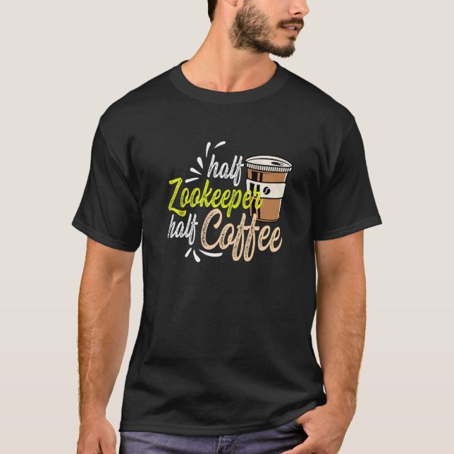 Camiseta Meia Café Coffeeholic (Frente)