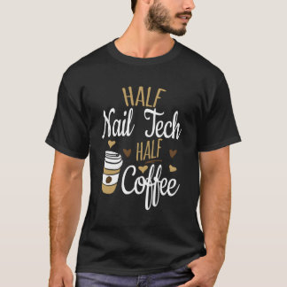 Camiseta Meia Café - Tecnologia Nail