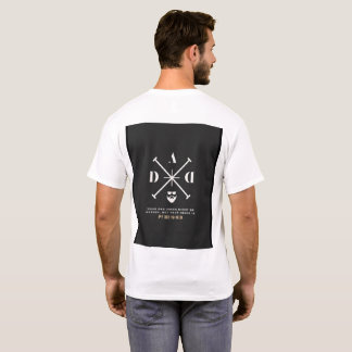 Camiseta Meia Capa T-Shirt com Pescoço redondo masculino -