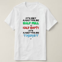 Meia cheio vs meio vazio