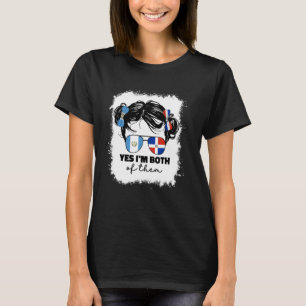 Camiseta Meia Cidade Dominicana E Guatemala - Bandeiras Da