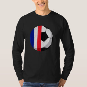 Camiseta Meia França Bandeira Meia Futebol