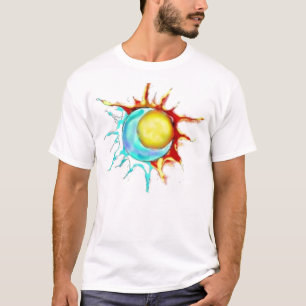 Camiseta meia lua do meio sol