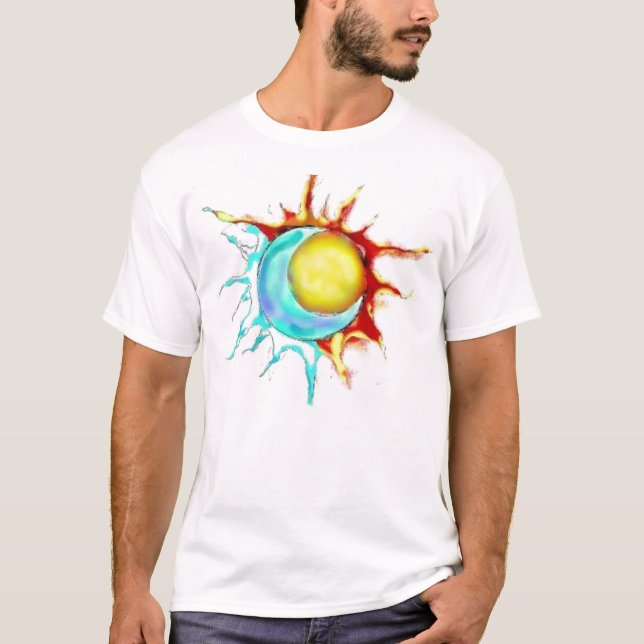 Camiseta meia lua do meio sol (Frente)