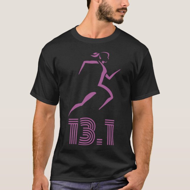 Camiseta Meia Maratona de 13 1 Milhas Corre Joggers (Frente)