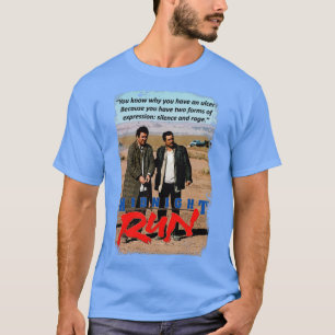Camiseta Meia-Noite Correr Silêncio e Ira