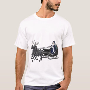 Camiseta Meia-noite Papais noeis - Whimsigothic Celestial S