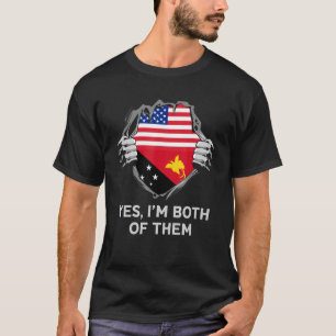 Camiseta Meia-Papua-Nova Guiné dos EUA Papua Nova