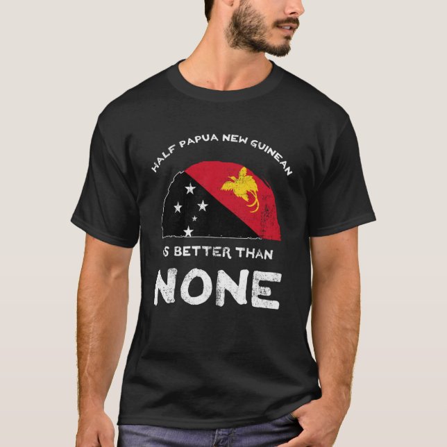 Camiseta Meia Papua-Nova Guiné É Melhor Do Que Ninguém A PN (Frente)