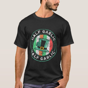 Camiseta Meia Rua Gaélica De Meia Gaélica. Patricks Day Ire